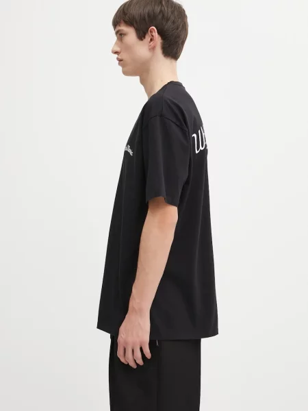 Wacko Maria tricou din cu imprimeu negru
