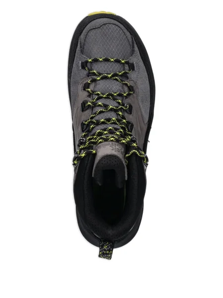 Μποτάκια Jack Wolfskin με κορδόνια με δαντέλα γκρι