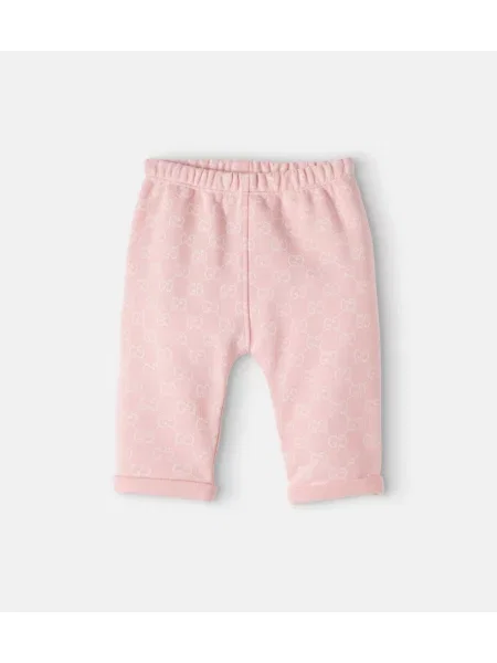 Gyerek nadrág Gucci rózsaszín