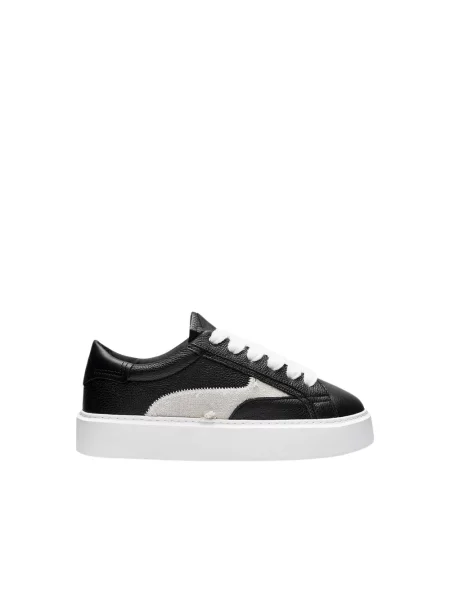 Sneakersy Reternity skórzane czarne