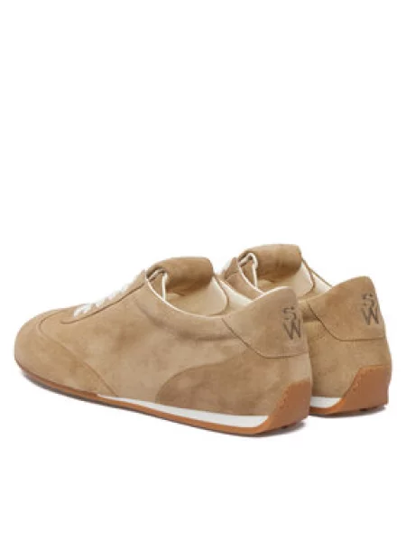 Sneakersy Stuart Weitzman Colton Sleek béžová