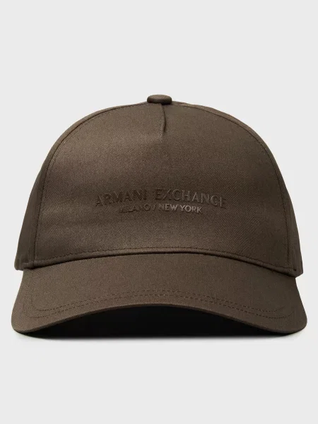 Кепка Armani Exchange коричнева