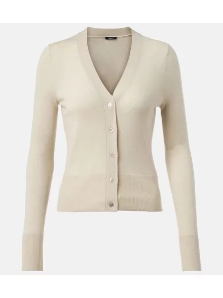 Cardigan Joseph din cașmir bej