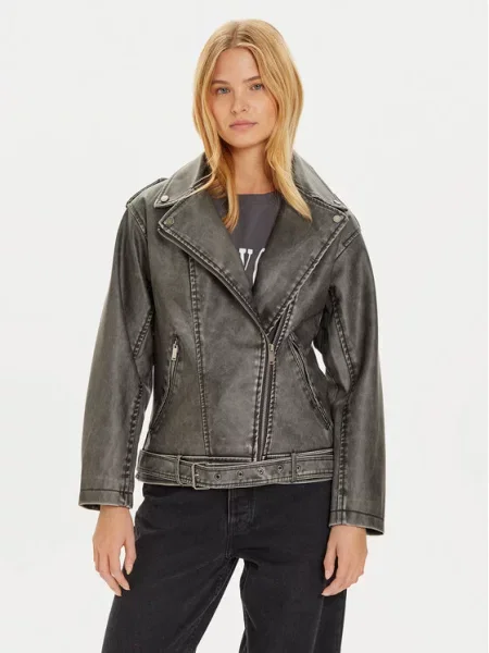 Brave Soul Куртка зі штучної шкіри LJK-JOSIANE чорний