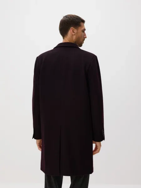 Шерстяное пальто Reserved красное