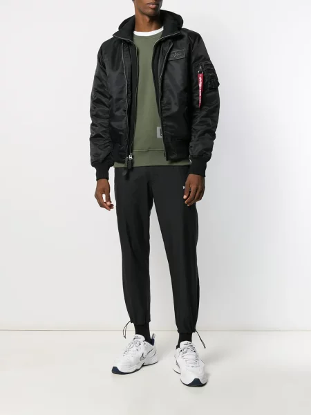 Bomber striukė Alpha Industries juoda