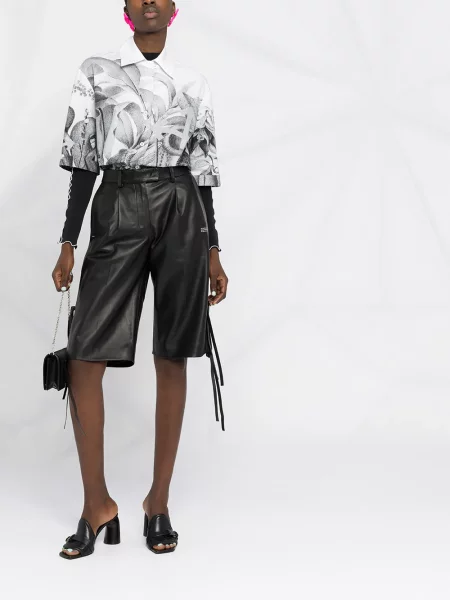 Cămașă Off-white cu imagine alb