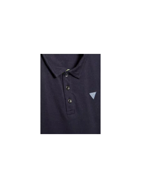 Guess Polo marškinėliai Tamsiai Regular Fit mėlyna
