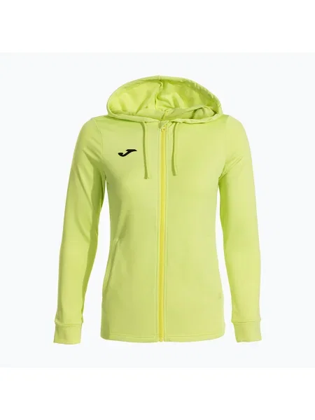 Hanorac de tenis pentru femei Joma Sculpture II Zip-Up Hoodie W lime