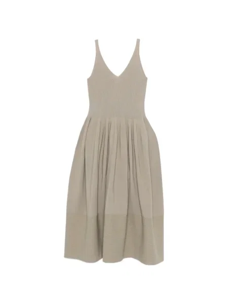 Sukienka bez rękawów Cfcl bez rękawów z dekoltem w serek garniturowa