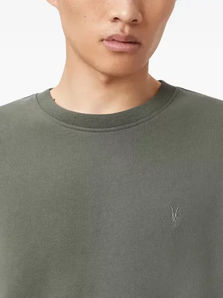 Hanorac crewneck Allsaints verde