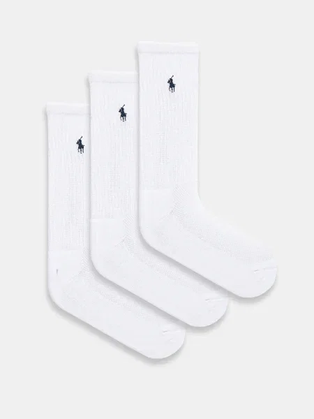 Hosszú zokni Polo Ralph Lauren fehér