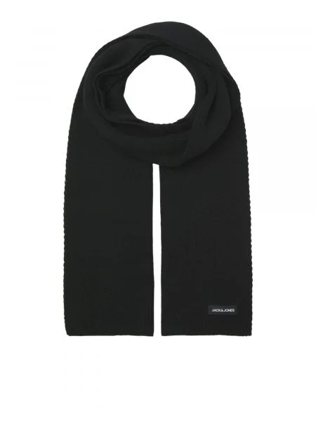 JACK & JONES Fular JACDNA negru alb