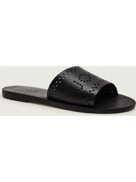 Joop! De piele șlapi Charlene negru