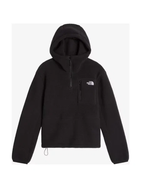 Polar z kapturem The North Face Yumiori Quarter Zip Novelty S czarny