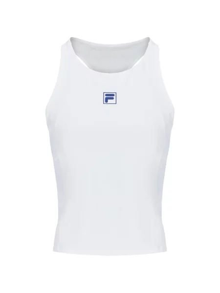 Top Fila cu autograf alb