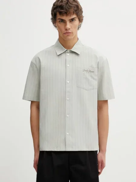 Daily Paper script ss košulja za muškarce zelena