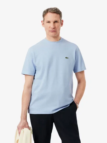 Футболка Lacoste голубая