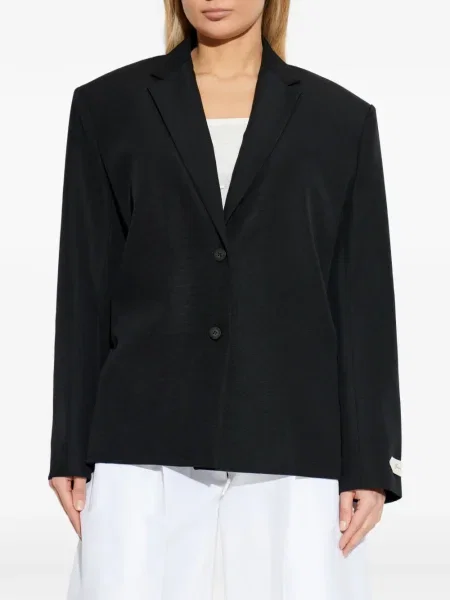 Sacou Jacquemus de lână negru