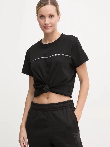 Тениска Dkny черно