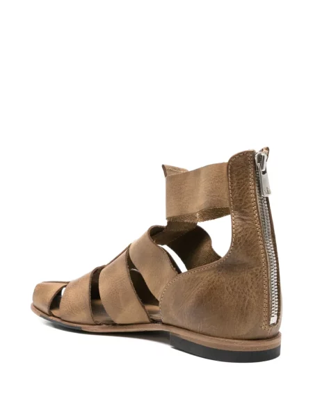 Sandale Shoto din piele maro