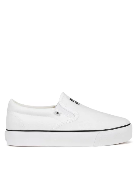 Кроссовки Dc Shoes белые