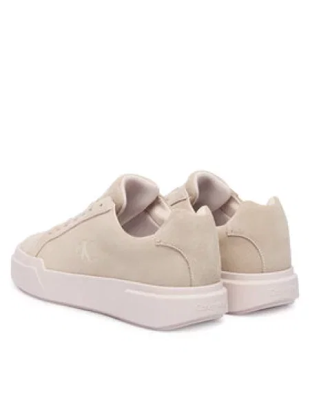 Calvin Klein Sneakersy Chunky Cupsole Lace Up Su Ml béžová