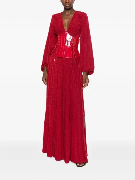Rochie maxi Elisabetta Franchi roșu