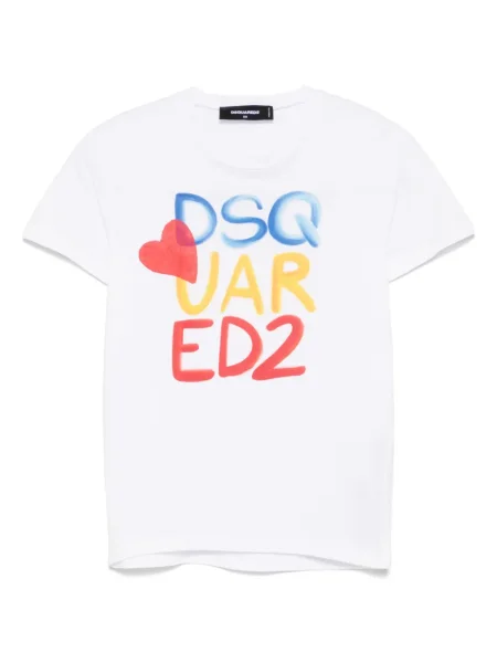 Тениска Dsquared2 бяло