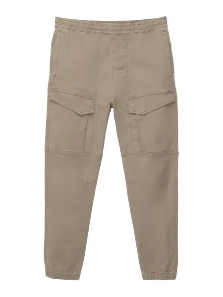 Pull&Bear Pantaloni cu închis bej