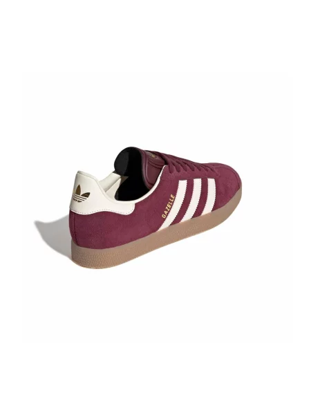 Półbuty Adidas zamszowe czerwone