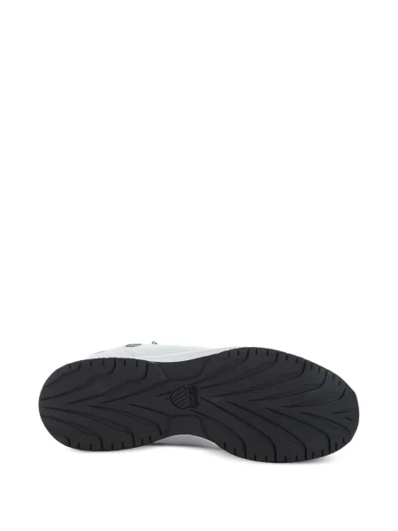 Sneakerși K-swiss cu șireturi din piele alb