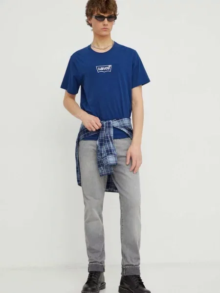 Levi's tričko GRAPHIC CREWNECK modré