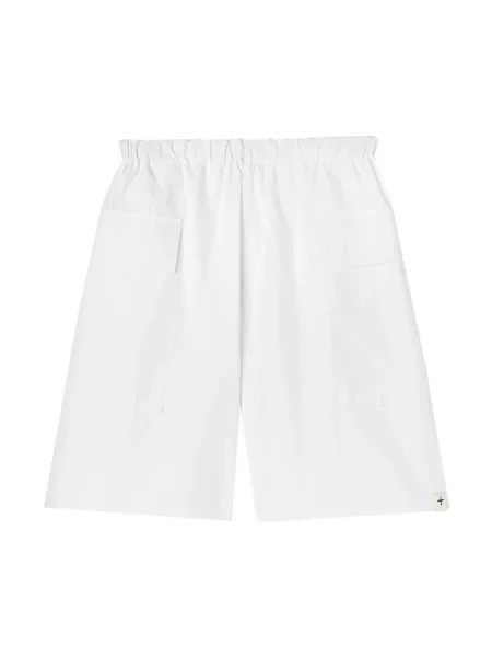 Szorty cargo Jil Sander białe