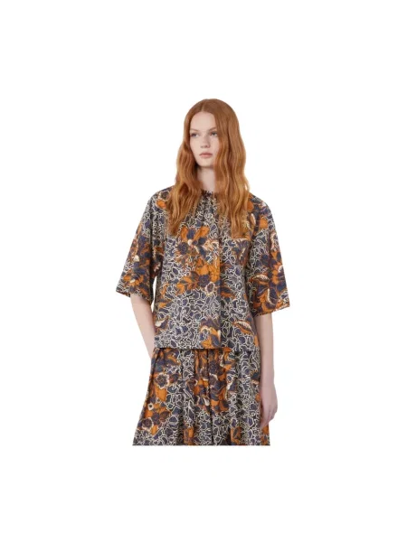 Weekend Max Mara Bluzki i koszule Kobieta Wielobarwność M Wkdquaglia Blouse granatowa