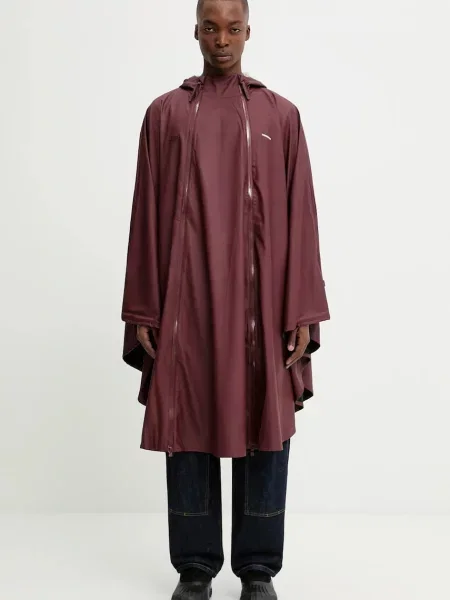 Rains peleryna Rains x Umbro bordowy przejściowa