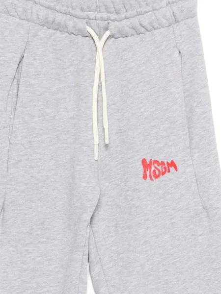 Spodnie dziecięce Msgm szare