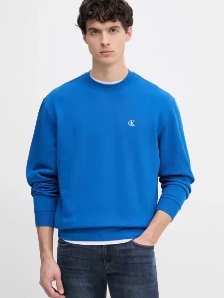 Calvin Klein Jeans mikina pánska modrá