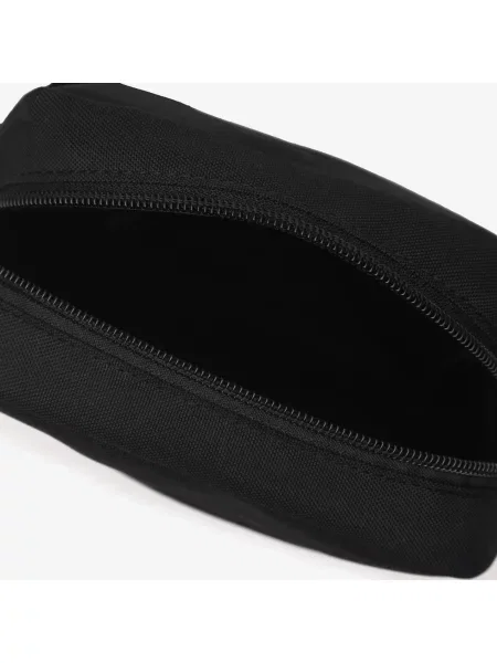 Lacoste Torba Listonoszka Z Nadrukiem czarna