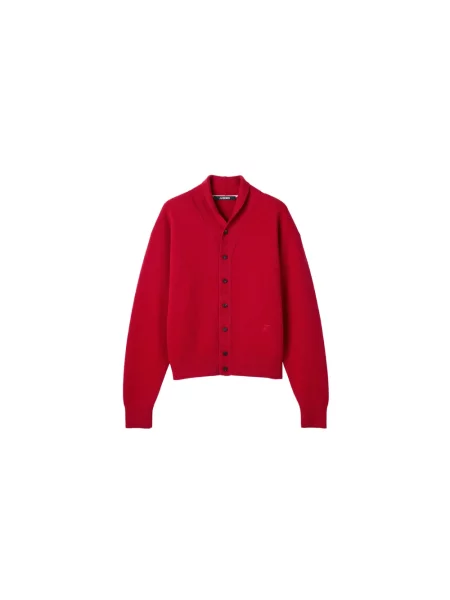 Kardigan Jacquemus czerwony