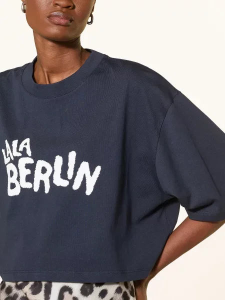Lala Berlin Tričko Corali tmavě modrá