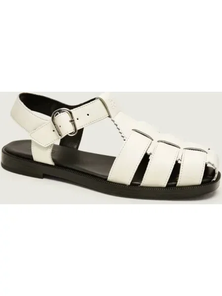 HUGO De piele sandale Liora_Sandal_clt alb