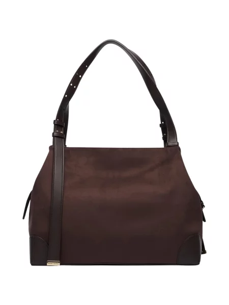 Kabelka Armani Exchange hnedá
