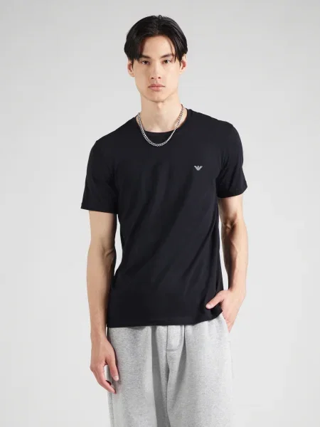 Emporio Armani Underwear 2 póló készlet Színes fekete