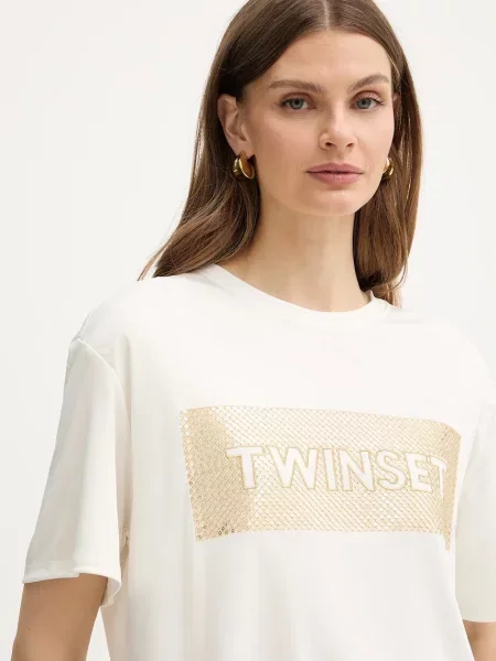 Póló Twinset bézs
