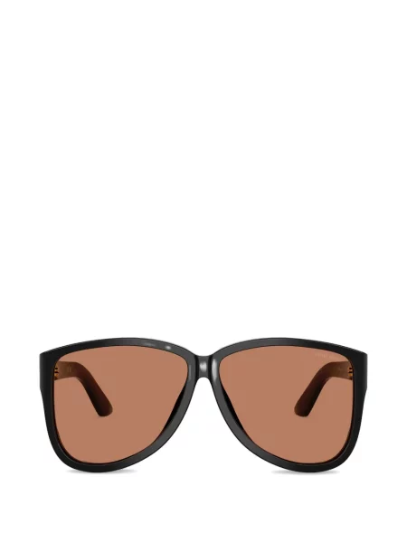 Ochelari de soare Miu Miu Eyewear cu autograf negru