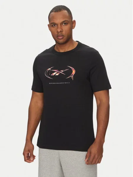 Reebok Футболка чорний