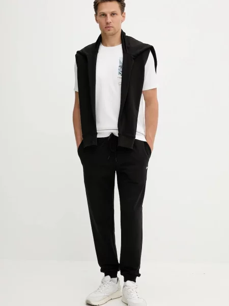 Спортивні штани Paul&Shark однотонні чорний