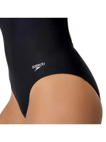 Strój kąpielowy Speedo Fl Sld Endurasoft Leaderbk czarny