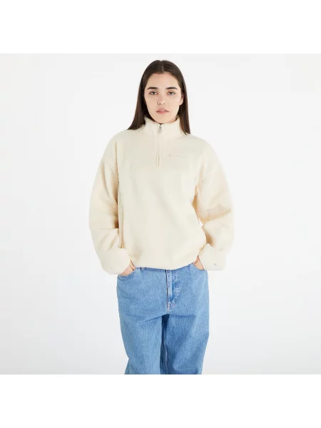 Pulover Champion de jumătate de fermoar bej